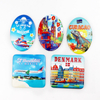 Wholesale Custom Logo Countries Tourist Souvenir Oval Tinplate Tin Fridge Magnet