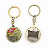 Custom Luxury Viking Iceland Norway Sweden Souvenir Antique Metal 3D Beer Bottle Opener Keychain