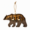 Custom Christmas Ornaments OEM Souvenir Wooden MDF Xmas Tree Decorations for Holiday Gifts