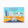 Custom Dubai UAE Souk Arabic Landmarks Souvenir 3D Resin Fridge Magnet Manufacturer