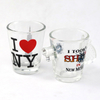 Wholesale Custom Logo Engraved Countries Souvenir Mini Square Shot Glasses