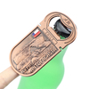 Customised Made Zinc Alloy Metal Fridge Magnet Chile Souvenir Bottle Opener Magnet