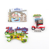 Personalised Custom Logo Country Tourist Souvenir Resin Crafts 3d Polyresin Fridge Magnet