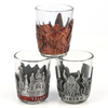 Personalized Custom Engraved Logo Tourist Souvenir Metal Glass Shot Glasses