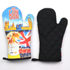 Custom Logo Souvenir Heat Resistant Kitchen Cooking Oven Mitts Gloves