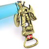 Customized Design Denmark Souvenir Metal Craft 3D Beer Bottle Opener Fridge Magnet