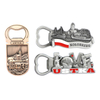 Personalized Custom Design Zinc Alloy Poland Souvenir Bottle Opener with Fridge Magnet