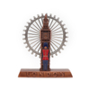 Customized Design Countries Landmark Souvenir Ferris Wheel Model Mini Metal Figurine Ornaments