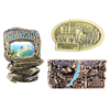 Personalized Design Zinc Alloy Russia Cities Souvenir 3d Customised Logo Metal Fridge Magnets