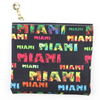 Custom Printed Logo Souvenir Polyester Mini Wallet Pouch Bag Coin Purses with Zipper