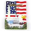 Customized Design 3D Polyresin Magnet Washington D.C.Tourist Souvenir Resin Fridge Magnets