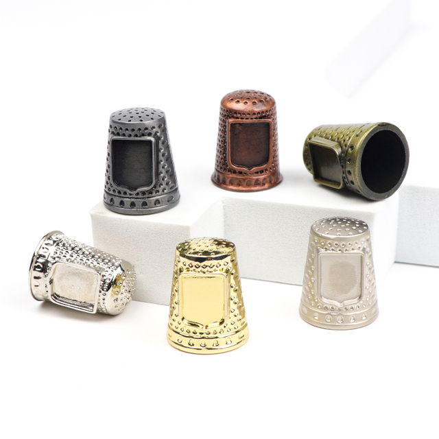 Custom Design Logo Countries City Souvenir Gift Metal Decorative Blank Souvenir Thimble