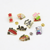 Custom Design Japan Souvenir Enamel Lapel Pin Badges for Gifts Shop Wholesalers