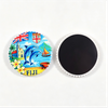 Custom Fiji Travel Souvenirs Fridge Magnet UV Printed Logo Ceramic Refrigerator Magnet
