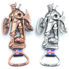Custom Iceland Sweden Norse Viking Souvenir Zinc Alloy Metal Bottle Opener Magnet