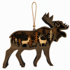 Custom Christmas Ornaments OEM Souvenir Wooden MDF Xmas Tree Decorations for Holiday Gifts