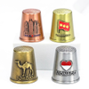 Customized Made Logo Collectible Tourist Metal Decoration Souvenir Thimble