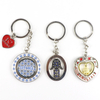 Customized Keychain Gold Morocco Countries City Tourist Souvenir Metal Key Chain