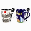 Custom Photo Denmark Czech Prague Souvenir Ceramic Mug Personalized Printing Coffee Cup