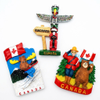 Custom Canada Souvenir Resin Fridge Magnet Landmarks 3D Polyresin Refrigerator Magnet OEM Supplier