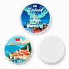 Customized Logo UV Printing 3D Ceramic Travel City Finland Souvenir Fridge Magnet Supplier