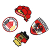 Manufacture Custom Design Italy Rome Venice Souvenir Fabric Embroidery Patches Iron on for Clothes