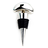 Customized Logo Zinc Alloy Metal Cork Souvenir Gifts Bottle Wine Stopper
