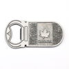 Customized Design Canada Souvenir 3D Metal Beer Bottle Opener Fridge Magnet