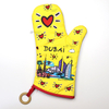 Custom Logo Digital Printed Cotton Heat Resistant Oven Gloves Kitchen Oven Mitts