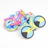 Factory Supplier Custom Resin Refrigerator Magnet Bahamas Bicycle Beach Souvenir 3d Resin Fridge Magnet