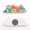 Customised Design Italy Rome Tourist Souvenir Magnet 3d Resin Refrigerator Magnets for Fridge Decor
