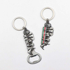 Personalized Custom Logo Antique Zinc Alloy Kenya Souvenir Keychain Metal Key Chain