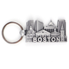 Custom Boston Chicago Souvenir Keychain Personalized Logo Enamel 3D Keyring Metal Key Chains