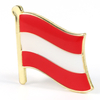 Custom Logo Tourist Souvenirs National Flag Collection Metal Lapel Pin Badge