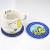 Custom Logo Decorative Round Blank Drink Mats Cork Ceramic Coasters