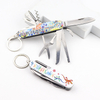 Custom Logo Knife Mini Multi Tool Folding Knife Souvenir Multifunctional Pocket Knives