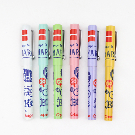 Wholesale Custom Your Own Logo Bulk Multiple Color Tourist Souvenir Gifts Ballpoint Pen