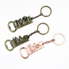 Custom Vintage Zinc Alloy Antique Qatar Dubai Souvenir Metal Beer Bottle Opener Keychain with Logo