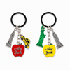 Wholesale Custom Travel Gifts New York Landmark Souvenir Keychain Metal Enamel Charm Key Chain
