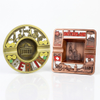 Custom Design Switzerland Berlin Souvenir Zinc Alloy Metal Decorative Pocket Cigar Ashtray