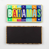 Customized Design Beach Bahamas Souvenir Magnet 3d Wood MDF Fridge Magnet for Gift Shops