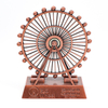 Customized Design Countries Landmark Souvenir Ferris Wheel Model Mini Metal Figurine Ornaments