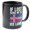 Custom Printed Logo Iceland Souvenir Mug Coffee Ceramic Cup for Gifts Shop