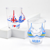 Customized Logo London Souvenir Women Bikini Sexy Glass Shot Glasses