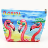 Custom Logo Polyester Toiletry Waterproof Makeup Bag Souvenir Zipper Cosmetic Bags