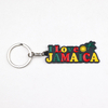 Custom Jamaica Souvenir Beach Island Souvenir Keyring Enamel Metal Keychain
