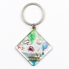 Customized Logo Beach Seaside Island Souvenir Key Chain Epoxy Metal Keychain