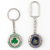 Custom Boston Chicago Souvenir Keychain Personalized Logo Enamel 3D Keyring Metal Key Chains
