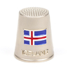 Custom Design Iceland Viking Souvenir Decorative Finger Sewing Thimble