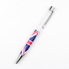 Custom Logo 0.5 mm Office School Souvenir Gifts Pen Glitter Ballpoint Pen